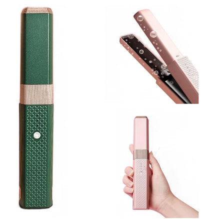 MINI PLANCHA INALAMBRICA- RECARGABLE