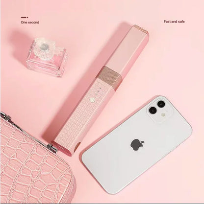 MINI PLANCHA INALAMBRICA- RECARGABLE