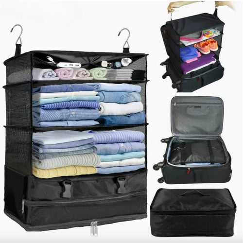 ORGANIZADOR DE VIAJE COLGANTE PARA MALETA