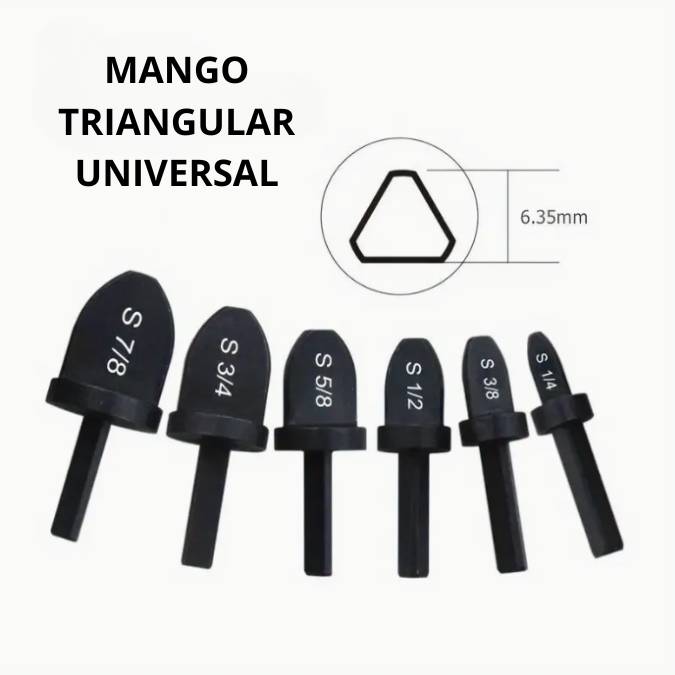 BROCAS EXPANSORAS X6 PARA TUBOS ALUMINIO-COBRE