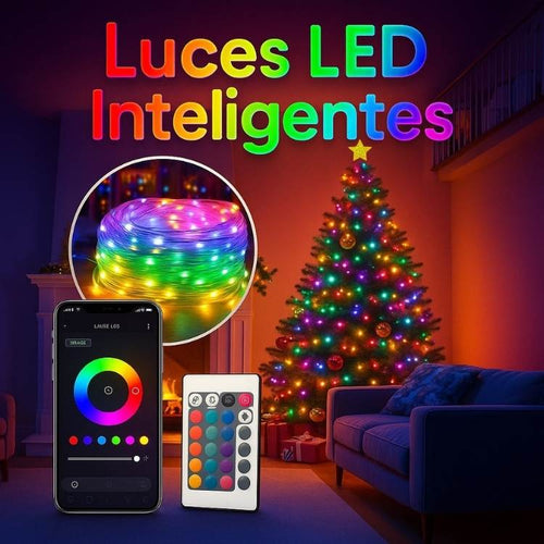 Guirnalda de Luces LED RGB Inteligentes (10 m)