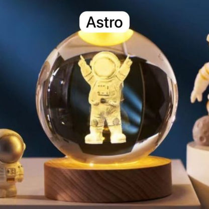 Lámpara Esfera de Cristal Decorativa OFERTA 2 X 1