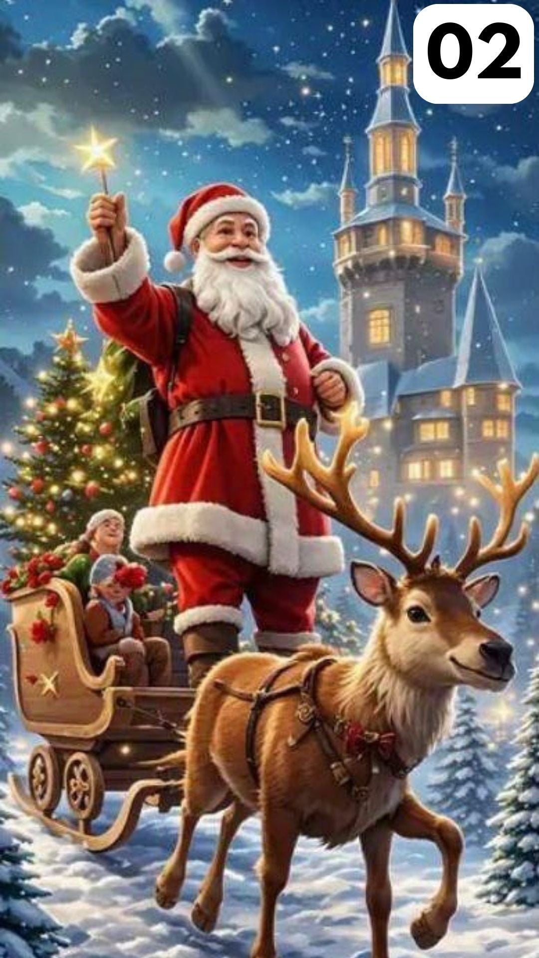 Funda de Navidad para Puertas