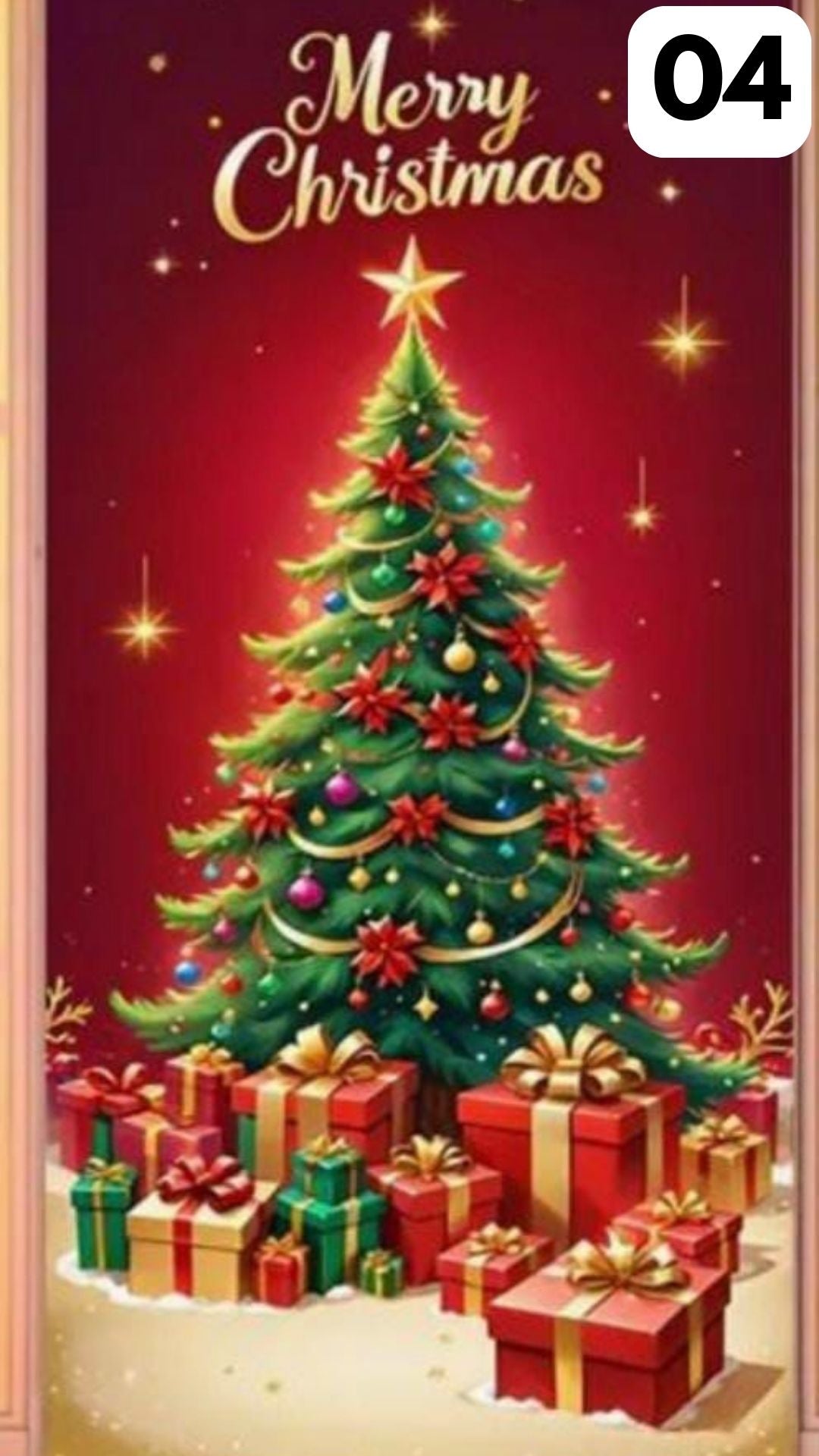 Funda de Navidad para Puertas