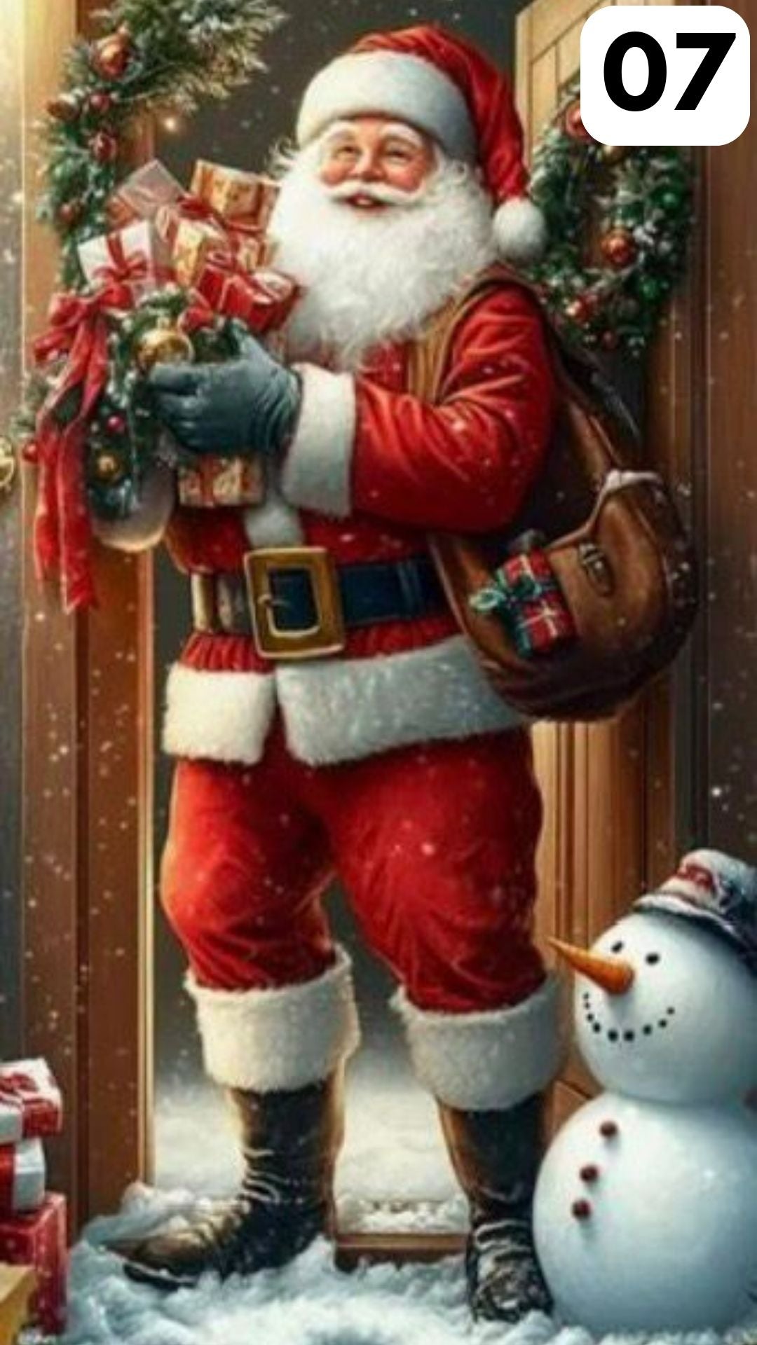 Funda de Navidad para Puertas
