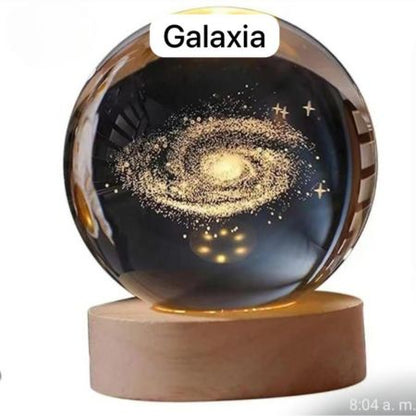 Lámpara Esfera de Cristal Decorativa OFERTA 2 X 1