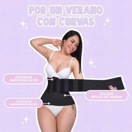 Faja Cinta Invisible Reloj de arena