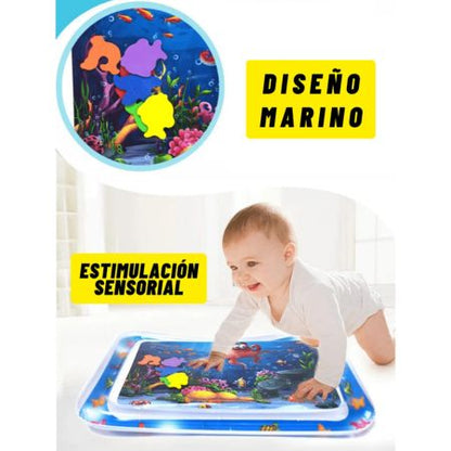 Tapete de Agua Sensorial para Bebé