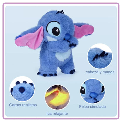 Peluche Stitch que Respira y Mueve sus Orejas