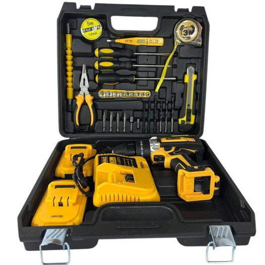 Taladro DeWalt 48V + Kit de Herramientas 35piezas
