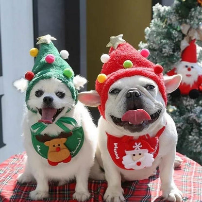 Conjunto Navideño para Mascotas – 2 Piezas