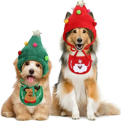 Conjunto Navideño para Mascotas – 2 Piezas